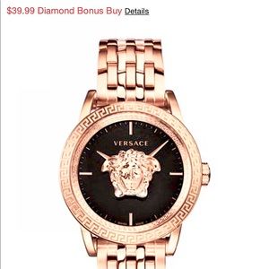 Versace Pilazzo Empire Sapphire Crystal watch